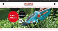 Desktop Screenshot of bortolamiricambi.it